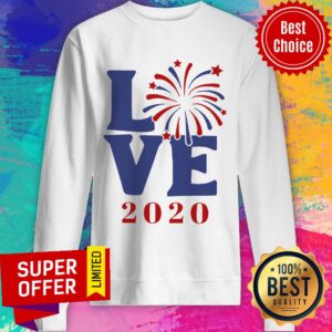 Alternative view of Premium Love 2020 Firework Shirt