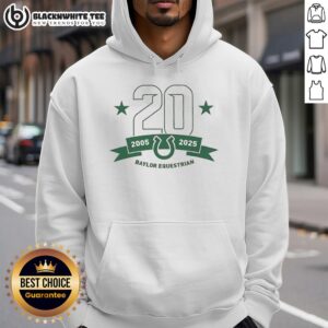 Alternative view of Good Baylor Equestrian 20 Years 2005-2025 T-Shirt