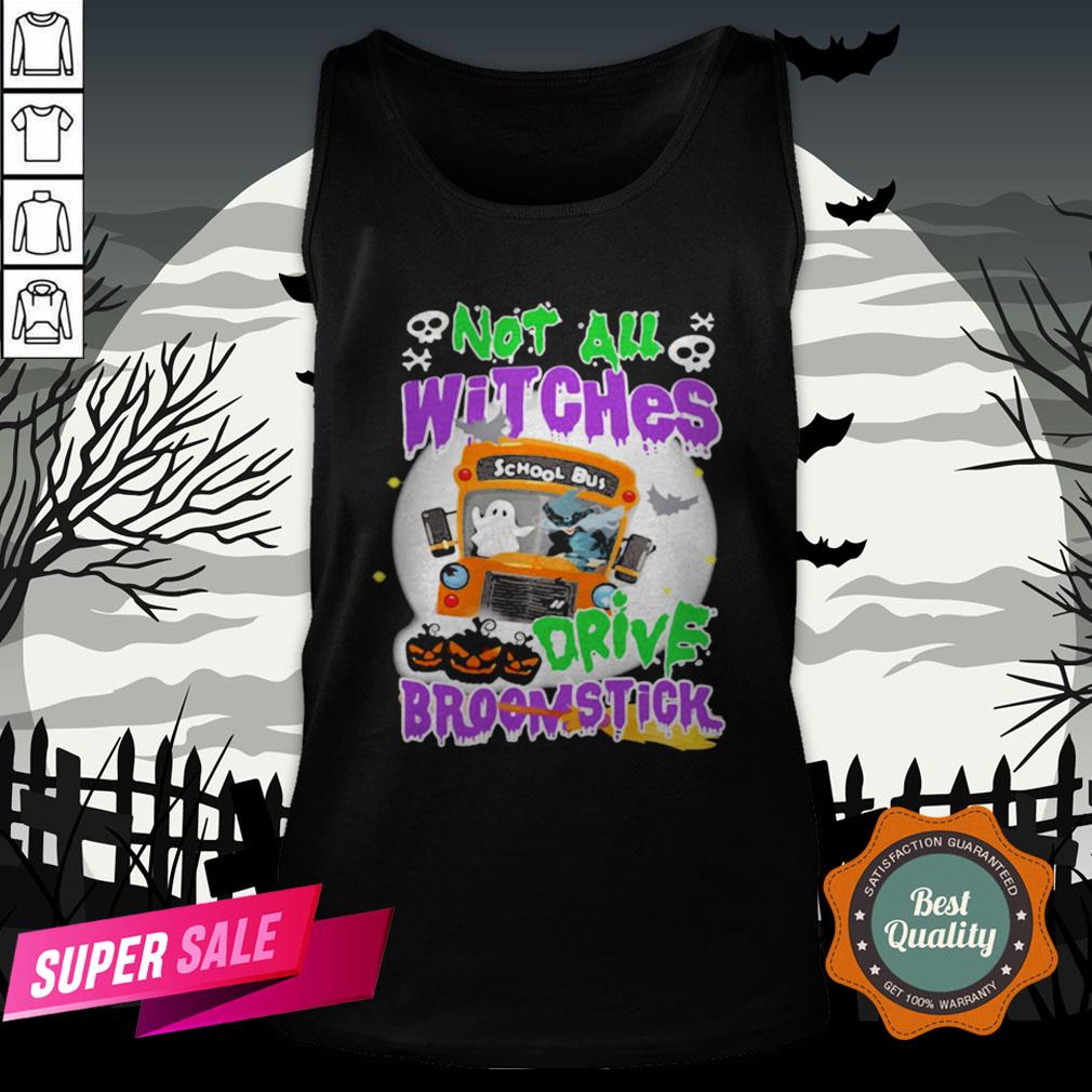 Not All Witches Drive Broomstick Pumpkin Ghost Halloween Shirt - Image 3