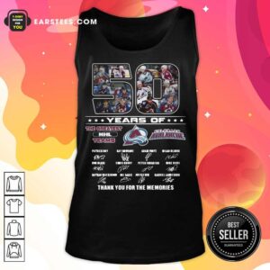 Alternative view of Top 50 Years Colorado Avalanche ​Shirt