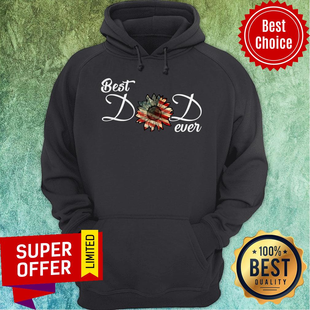 Awesome Sunflower Best Dad Ever Shirt - Image 2