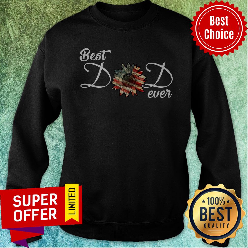 Awesome Sunflower Best Dad Ever Shirt - Image 5