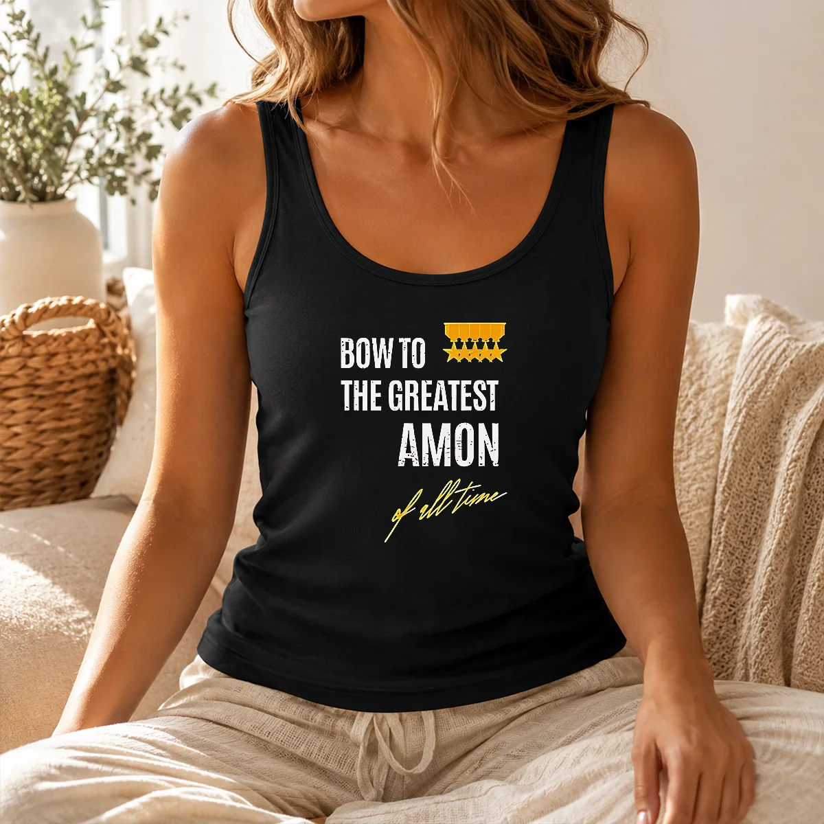 Official Bow To The Greatest Amon Of All Time Shirt - Image 3