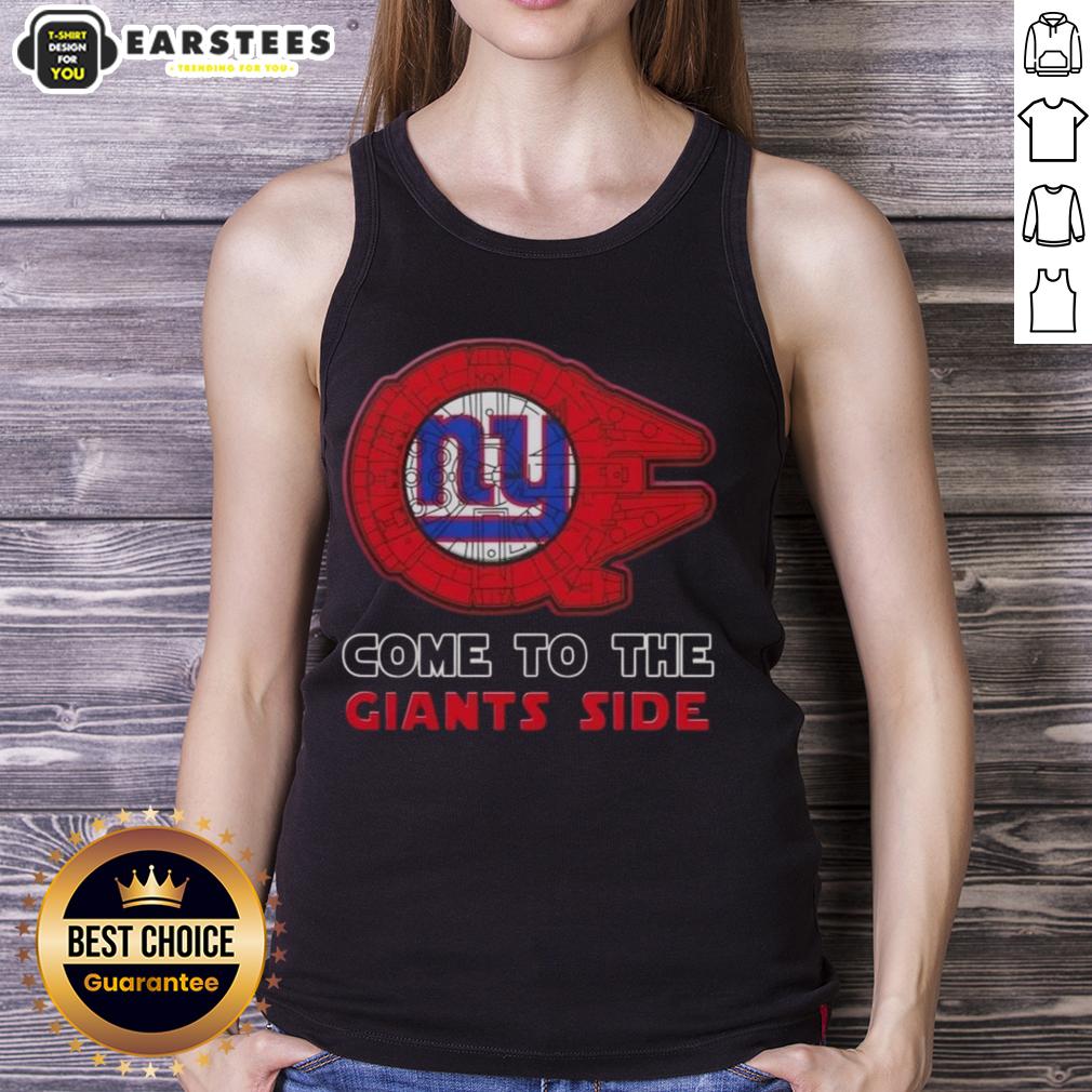 Awesome Star Wars Come To The New York Giants Side T-Shirt - Image 4