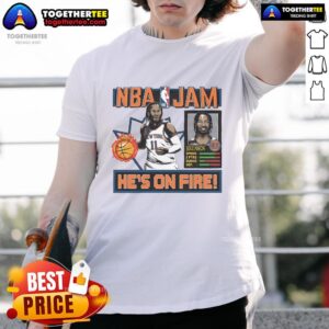 Nice Jalen Brunson New York Knicks Homage NBA Jam T-Shirt