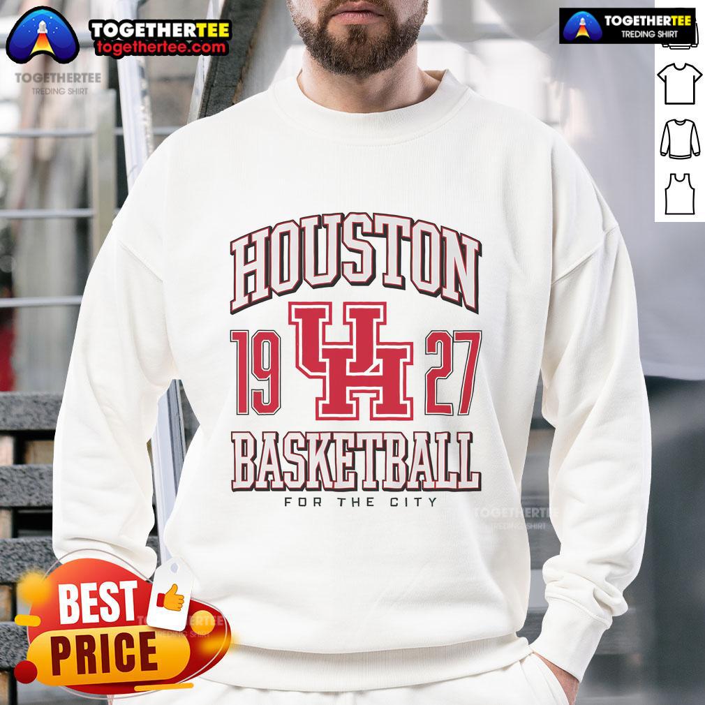 Top Houston Cougars Basketball For The City 1927 Shirt - Image 5