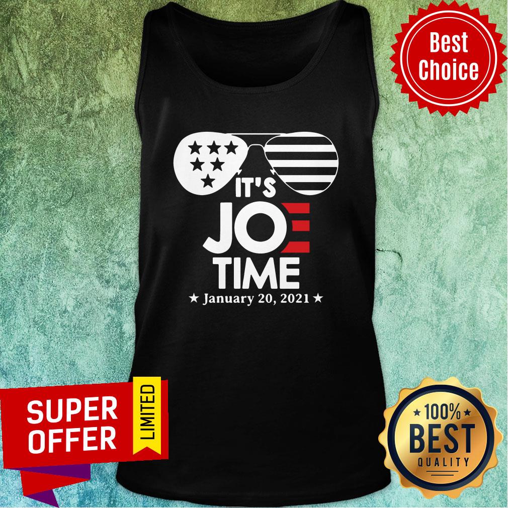Awesome Glasses Us Flag Its Joe Time January 20 2021 Shirt - Image 4