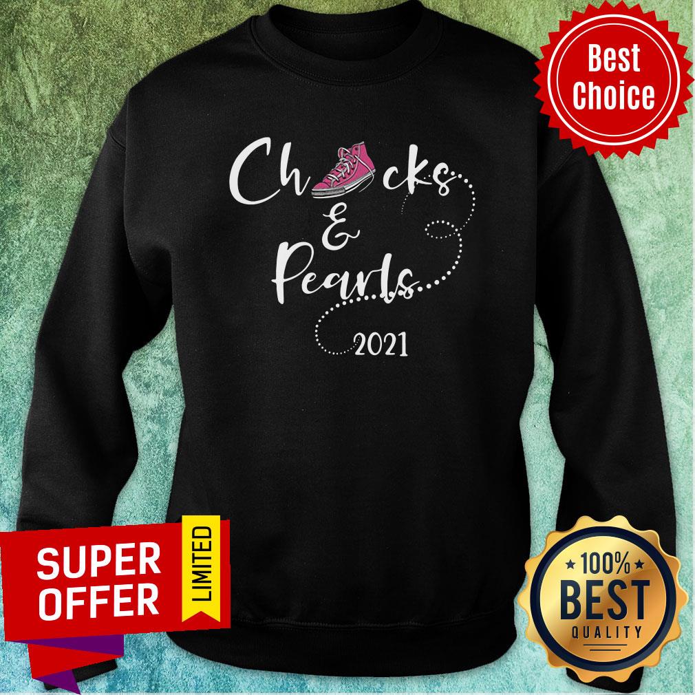 Good Chucks And Pearls Shirt - Image 5