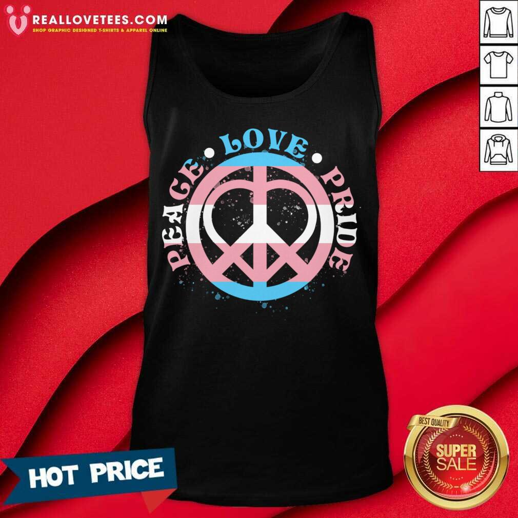 Peace Love Pride Shirt - Image 3