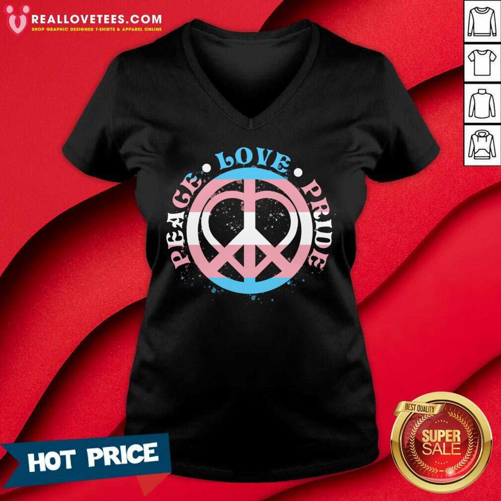 Peace Love Pride Shirt - Image 2