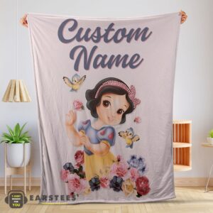 Good Disney Snow White Princess Blanket Fleece Customized Blanket