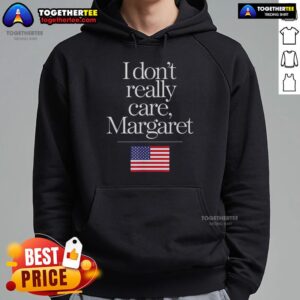 Alternative view of Pretty I Don't Really Care Margaret Minimalist Jd Vance T-Shirt