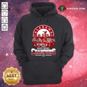 Alternative view of Pretty Alabama Crimson Tide 2021 Rose Bowl Champions Shirt