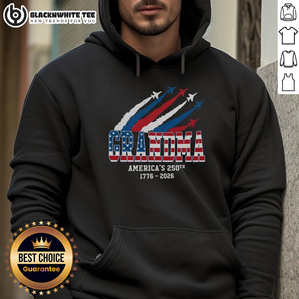 Awesome American 250th Anniversary Grandma T-Shirt - Image 2
