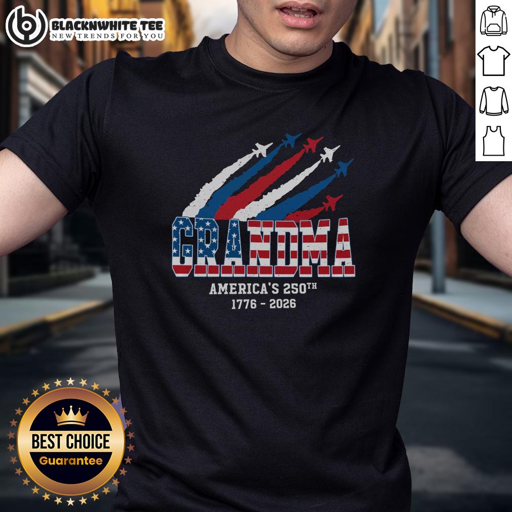 Awesome American 250th Anniversary Grandma T-Shirt