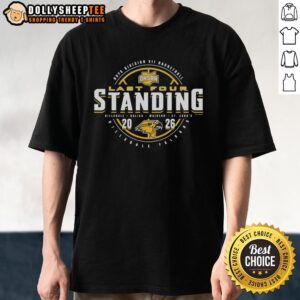 Awesome Hillsdale Falcons 2026 OHSAA Boys Basketball Division 7 Last Four Standing T-Shirt
