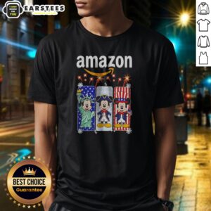 Amazon Mickey Mouse Statue Of Liberty Uncle Sam Patriotic Shirt