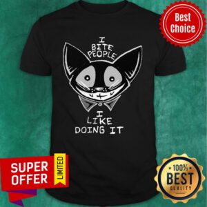 Bat Wear Face Mask I Bite People I Like Doing It Shirt