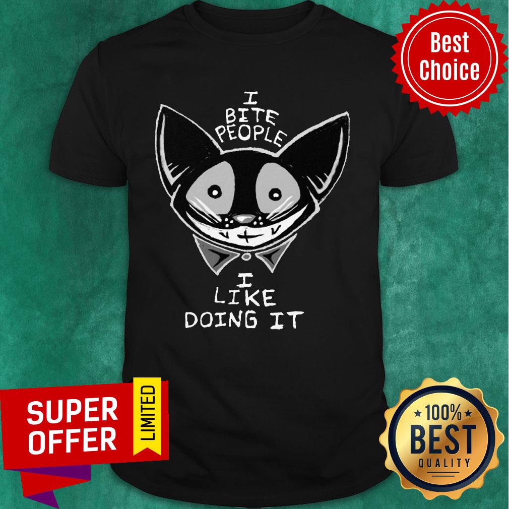 Bat Wear Face Mask I Bite People I Like Doing It Shirt