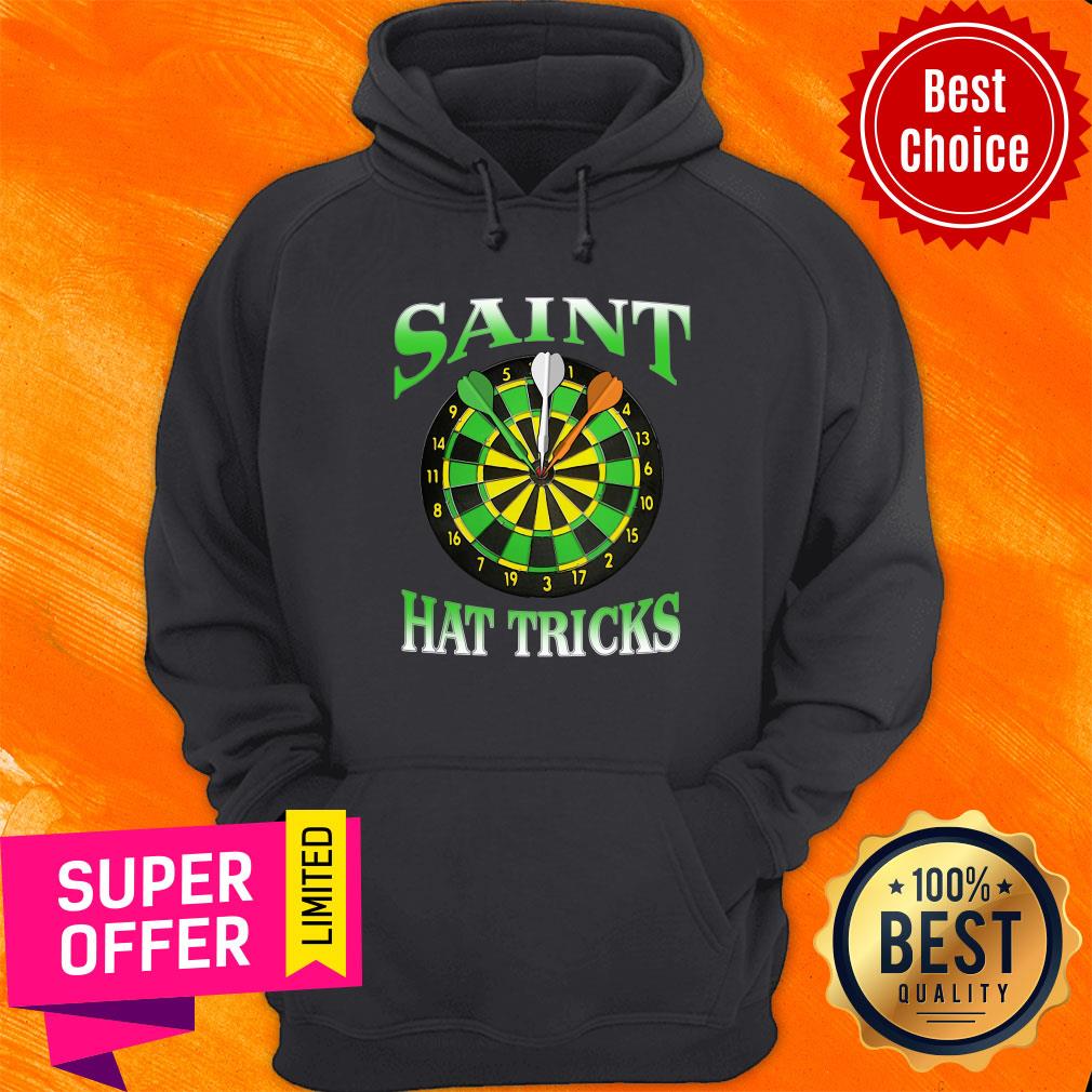 Funny Dart Saint Hat Trick Irish Patrick's Day Shirt - Image 2