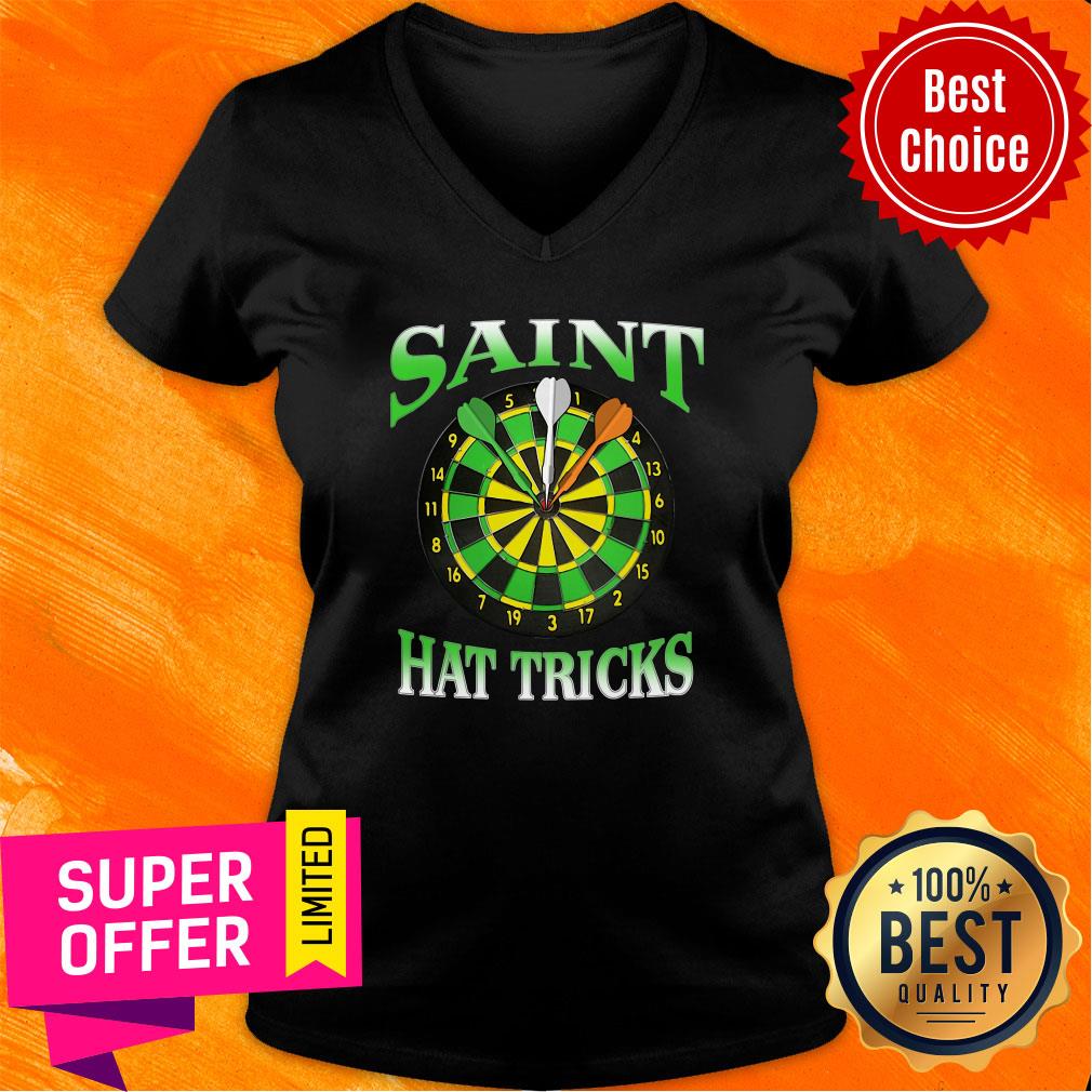 Funny Dart Saint Hat Trick Irish Patrick's Day Shirt - Image 3