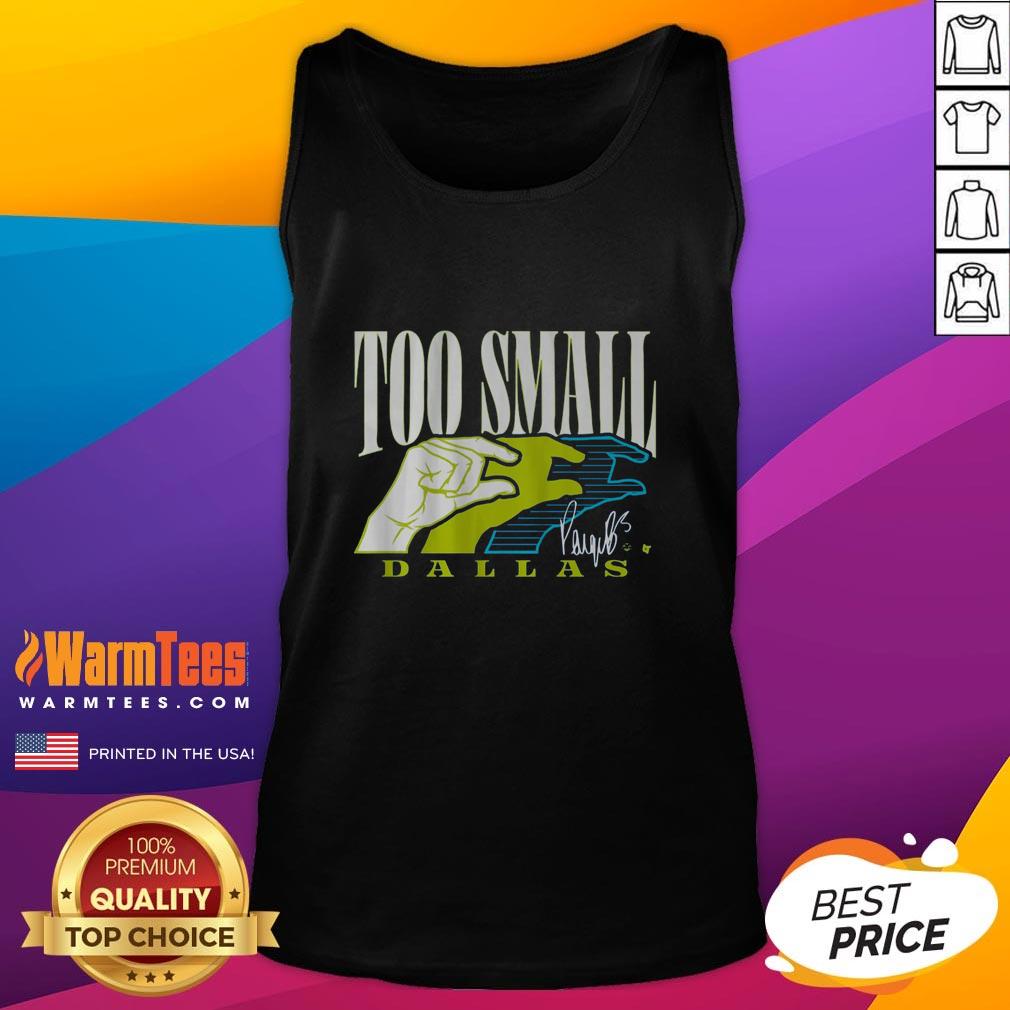 Original Paige Bueckers Too Small Dallas T-Shirt - Image 4