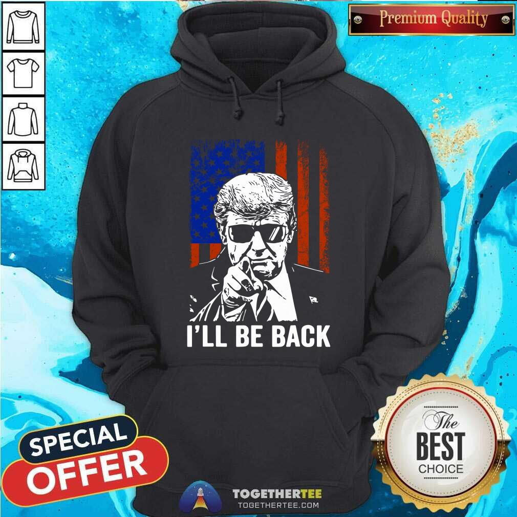 Donald Trump I Will Be Back American Flag Shirt - Image 5