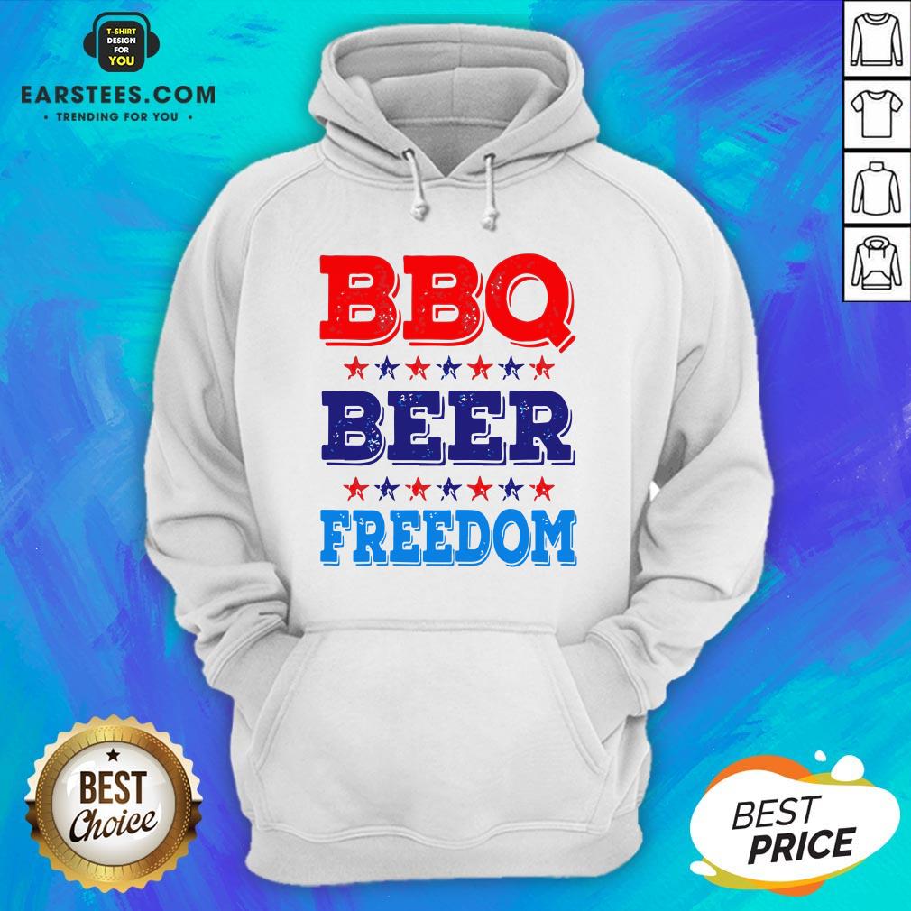 Funny Bbq Beer And FreedomTee Shirt - Image 5