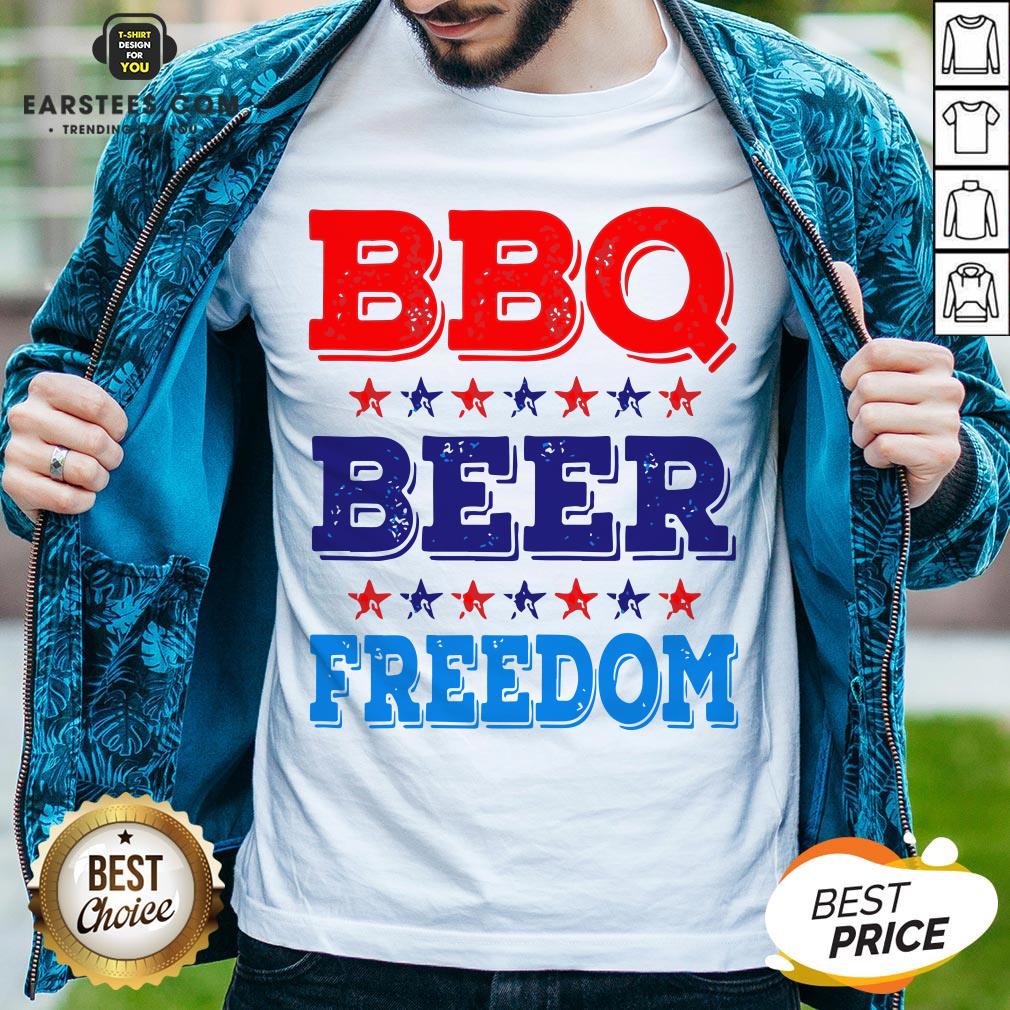 Funny Bbq Beer And FreedomTee Shirt