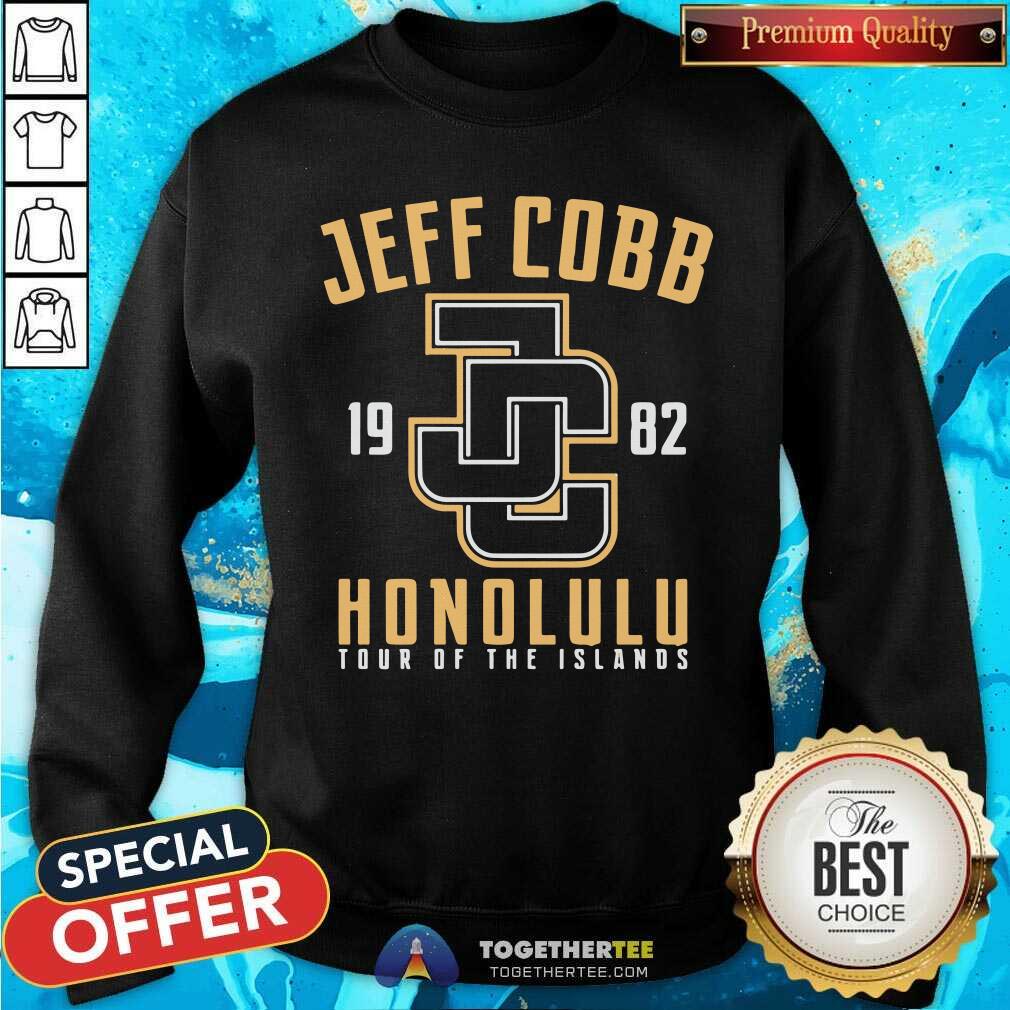Jeff Cobb 1982 Honlulu Tour Of The Islands Shirt - Image 2