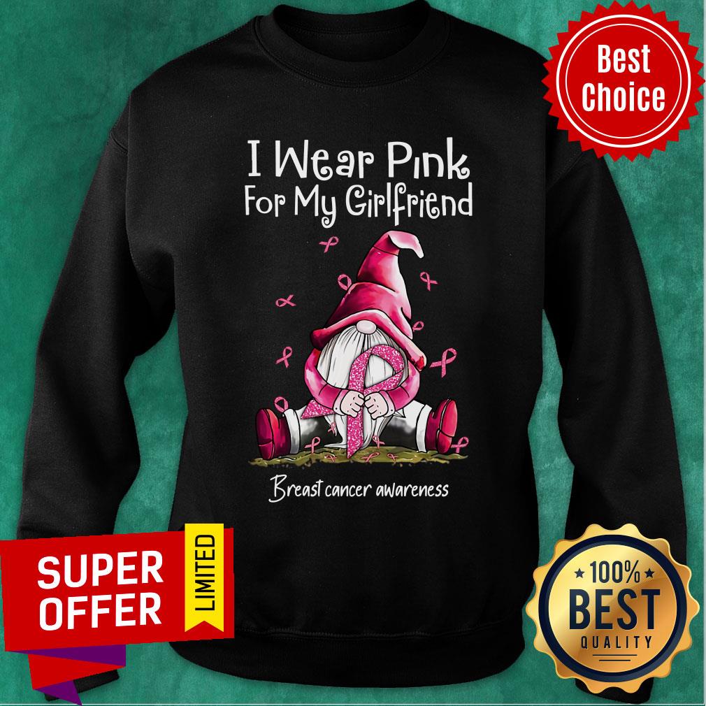 Gnome I Wear Pink For My Girlfriend Shirt - Image 4