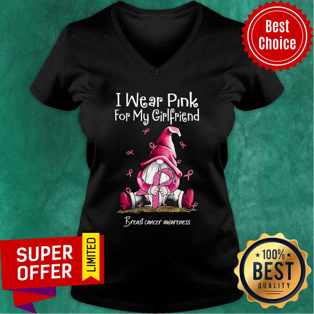 Gnome I Wear Pink For My Girlfriend Shirt - Image 2