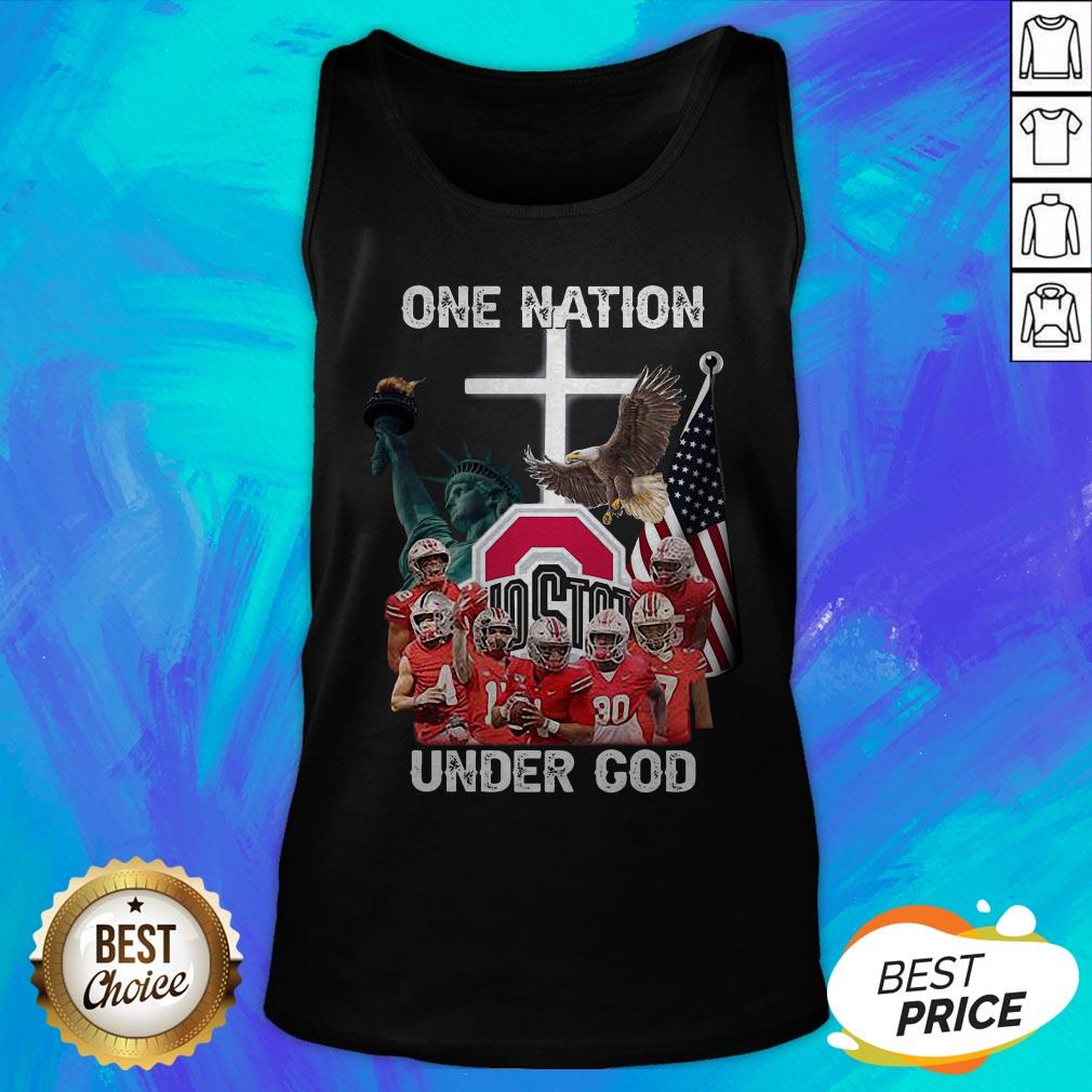 Ohio State Buckeyes One Nation Under God Shirt - Image 5