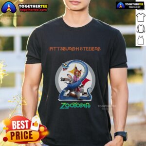 Premium Pittsburgh Steelers Zootopia 2 T-Shirt