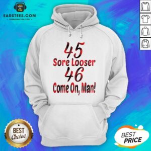 Alternative view of Nice 45 Sore Loser 46 Come On Man Shirt