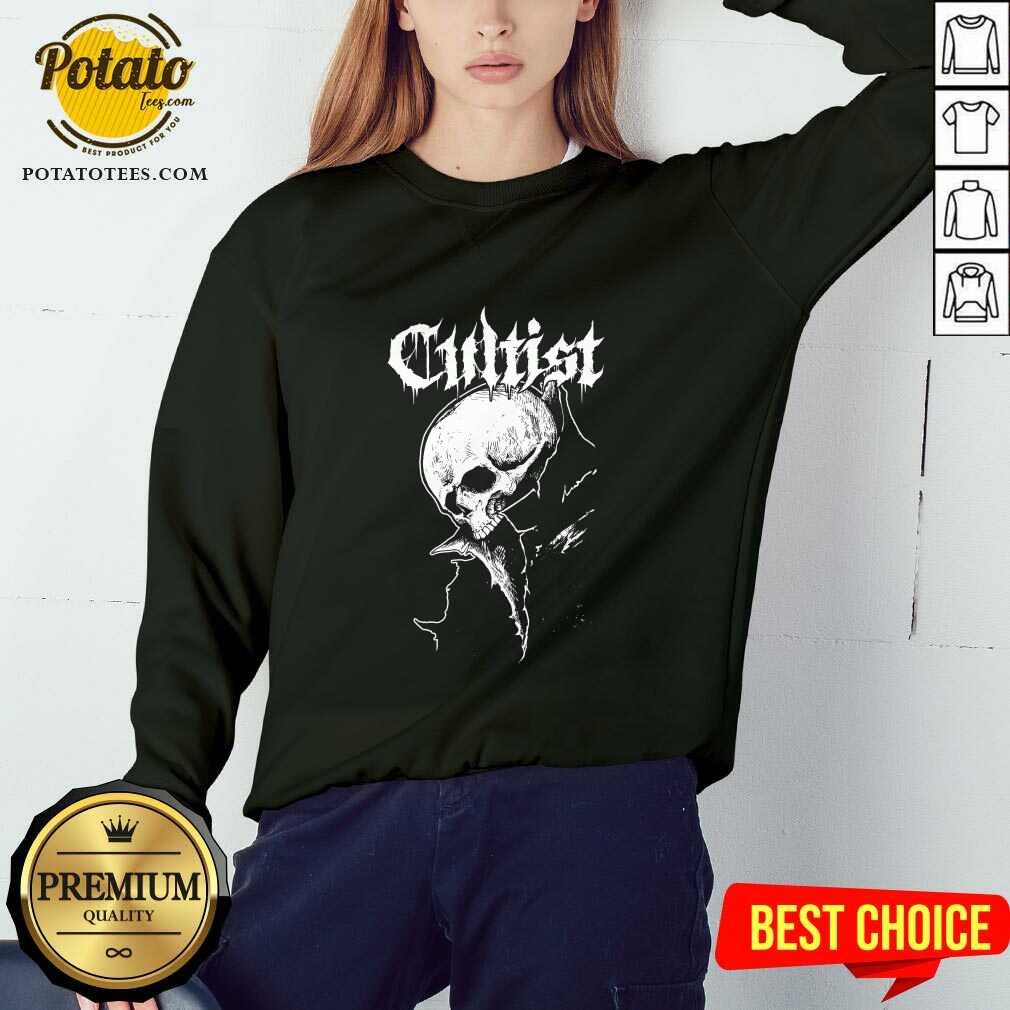 Cultist Album Cover Slow Suicide T-shirt - Image 4