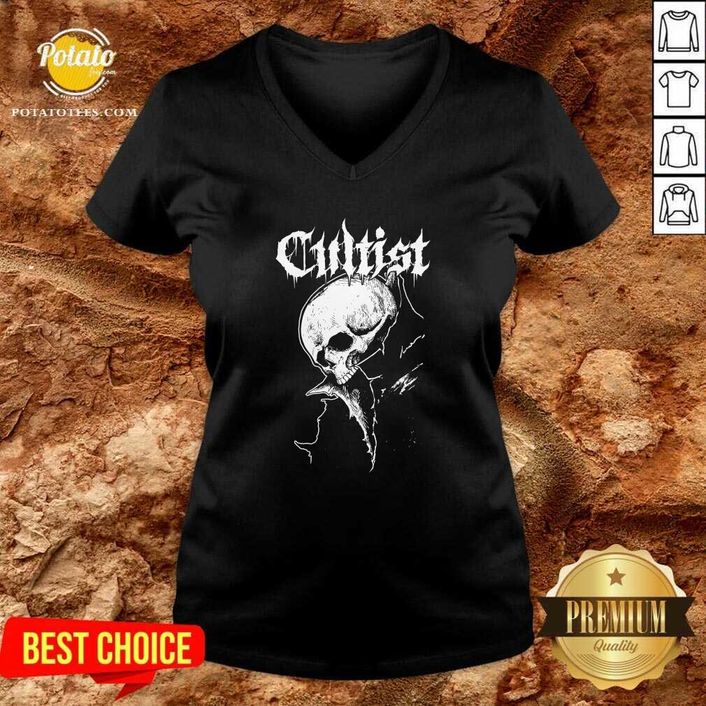 Cultist Album Cover Slow Suicide T-shirt - Image 2