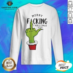 Alternative view of Hot The Grinch Hand Merry Fucking Christmas 2020 Shirt