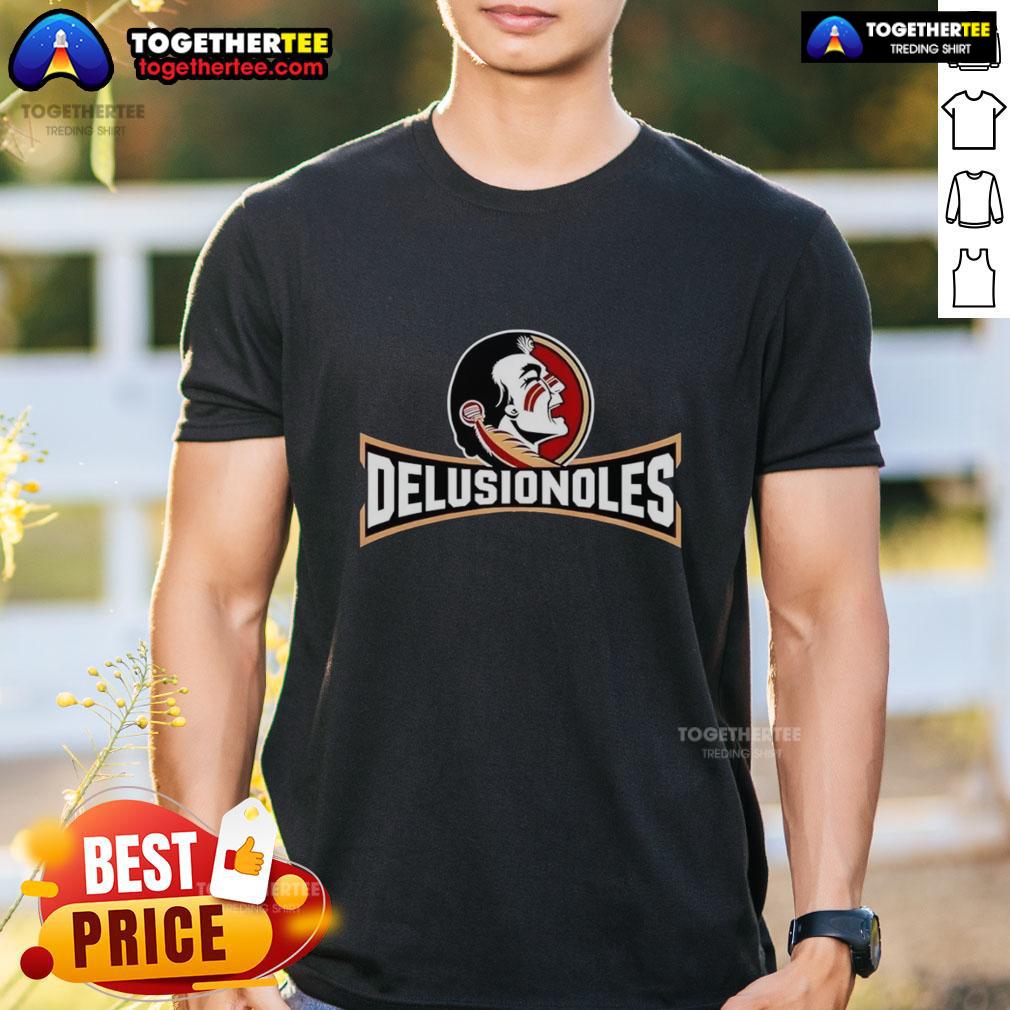 Awesome Florida State Seminoles Delusionoles Logo T-Shirt