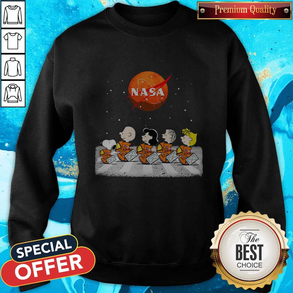 Nice Peanuts Heads Back To Space Nasa Shirt - Image 4