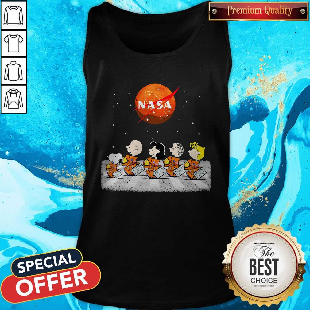 Nice Peanuts Heads Back To Space Nasa Shirt - Image 3