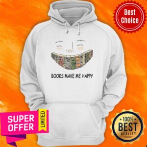 Alternative view of Premium Books Make Me Happy Shirt