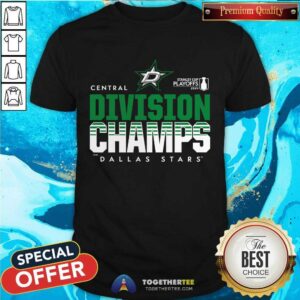 Dallas Stars 2024 Central Division Champions T-Shirt