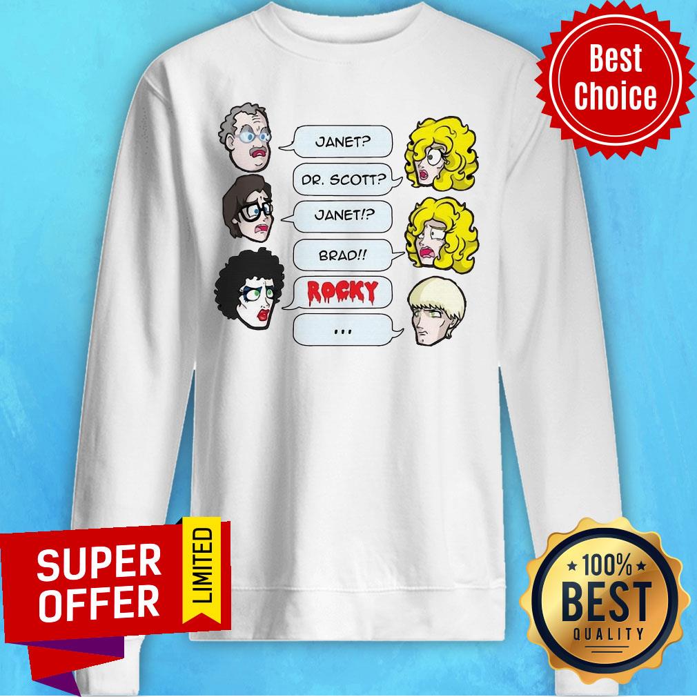 Top Janet Dr. Scott Janet Brad Rocky Shirt - Image 2