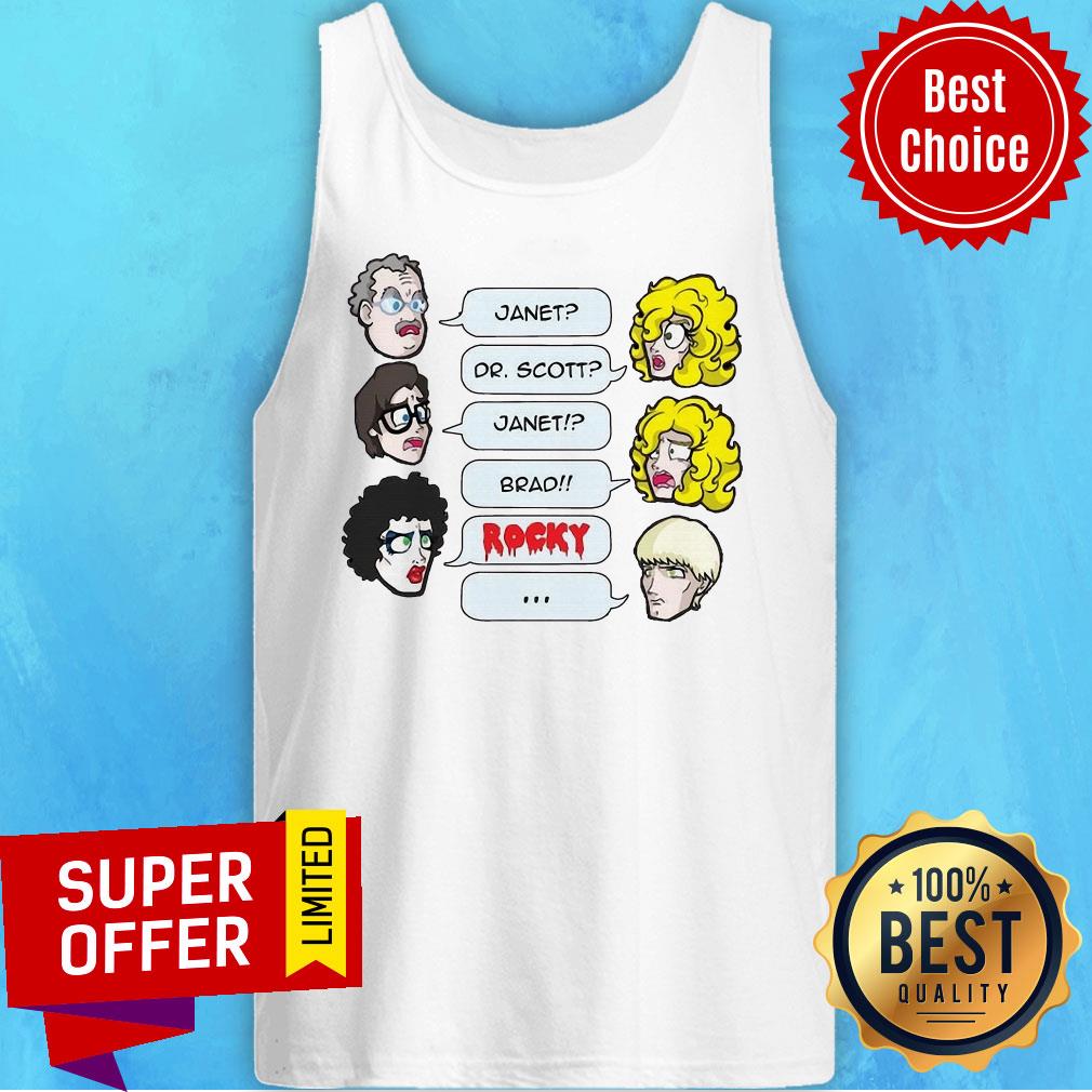 Top Janet Dr. Scott Janet Brad Rocky Shirt - Image 5