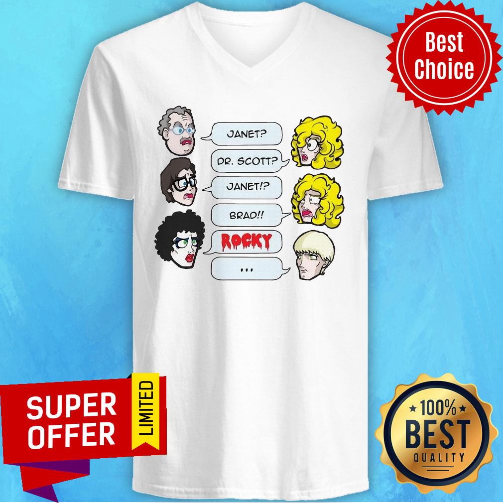 Top Janet Dr. Scott Janet Brad Rocky Shirt - Image 4