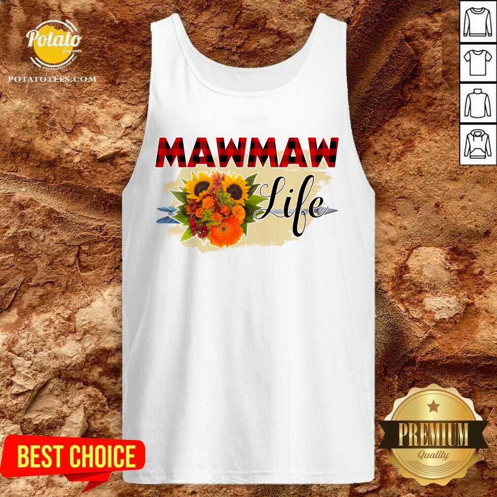 Top Mawmaw Life Flower Shirt - Image 3