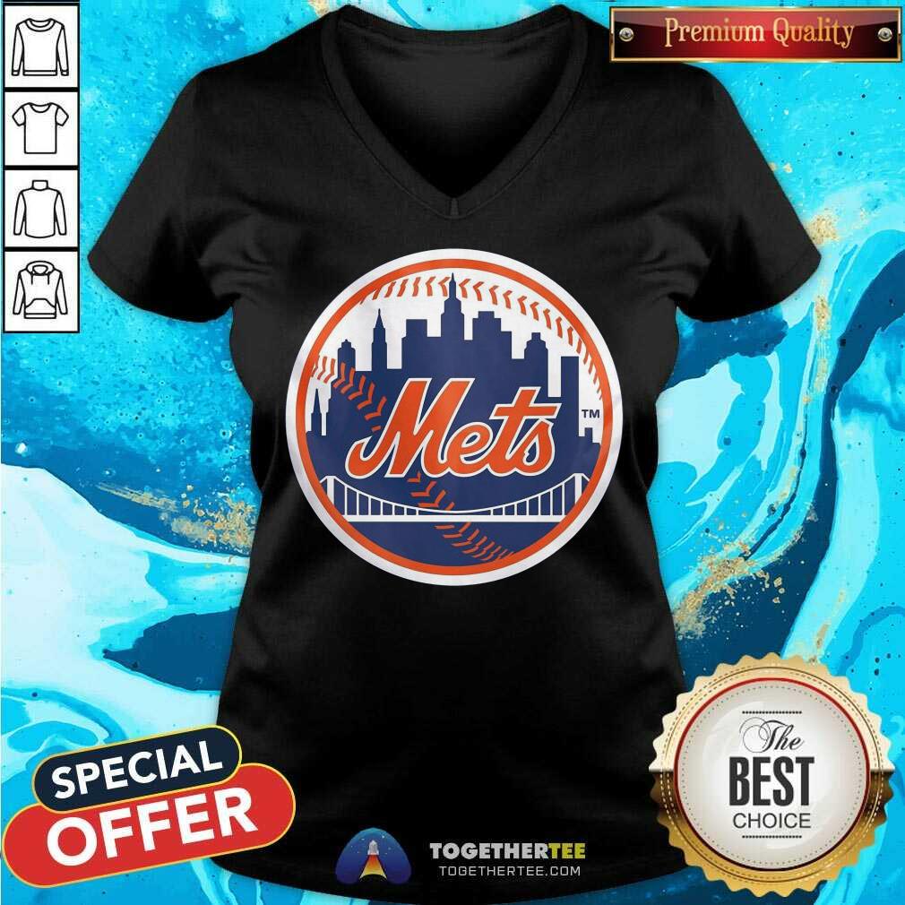 Awesome New York Mets Baseball Shirt - Image 2