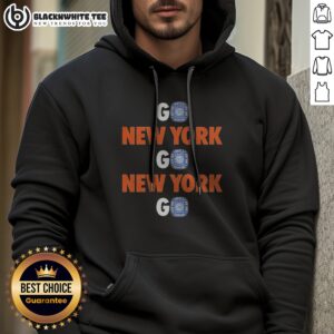 Alternative view of Pretty New York Knicks Go NY Go NY Go World Champions 3 Rings Shirt
