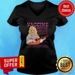 Alternative view of Vaccine Vaccine Vaccine Don't Be Such A Chicken Squat Get Out There And Get Your Shot Shirt